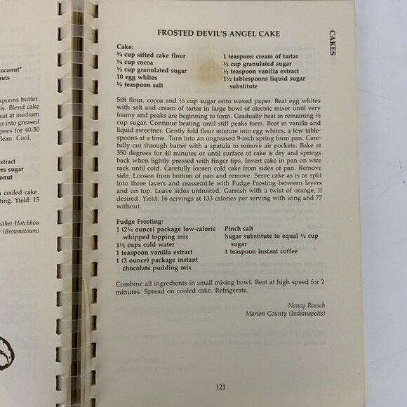 A Taste of Indianas Second Helping American Cancer Society Cookbook 1981 - Picture 8 of 11